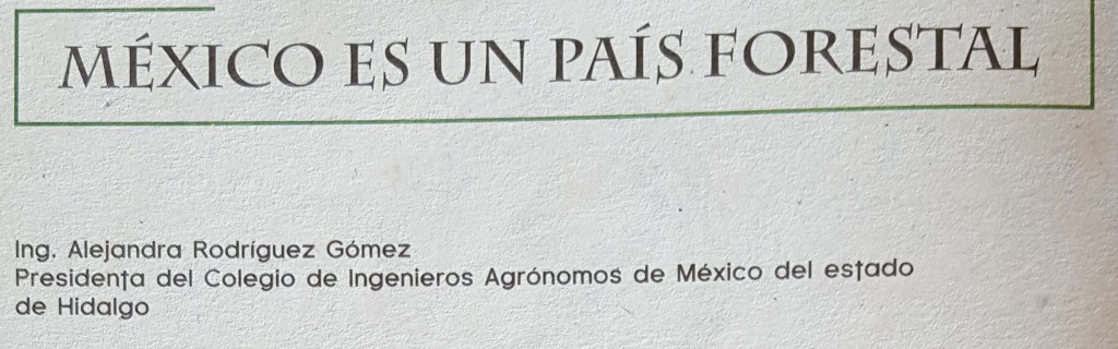México es un país forestal